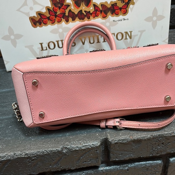 Coach Pink Lillie Triple Compartment Crossbody - Picture 6 of 10